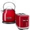 Набор: Чайник KitchenAid ARTISAN, 5KEK1222EER, красный + Тостер KitchenAid 5KMT2109EER, красный