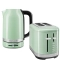 Набор: Чайник KitchenAid ARTISAN, 5KEK1522EPT, фисташковый + Тостер KitchenAid 5KMT2109EPT, фисташковый