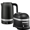 Набор: Чайник KitchenAid 5KEK1701EBK, черный чугун + Тостер KitchenAid ARTISAN 5KMT2204EBK, черный чугун