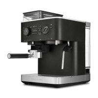 Полуавтоматическая эспрессо-машина KitchenAid 5KES6551EBK, черный чугун