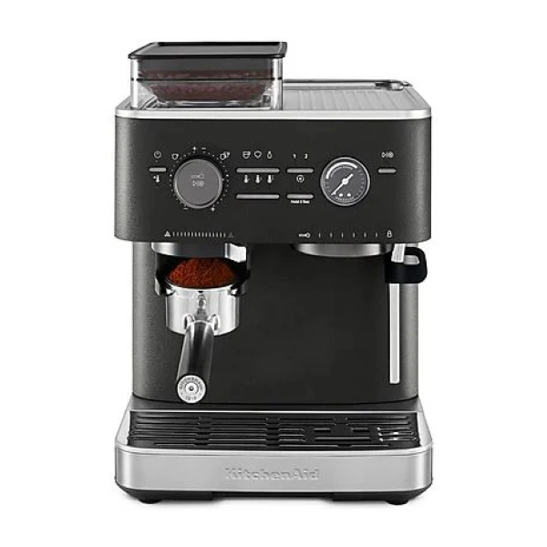 Полуавтоматическая эспрессо-машина KitchenAid 5KES6551EBK, черный чугун