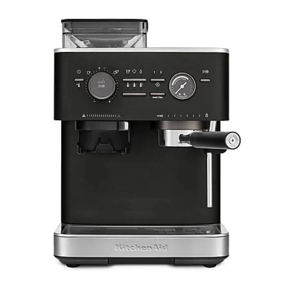 Полуавтоматическая эспрессо-машина KitchenAid 5KES6551EBK, черный чугун