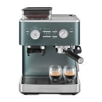 Полуавтоматическая эспрессо-машина KitchenAid 5KES6551EJP, темно-зеленый