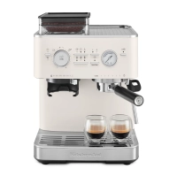 Полуавтоматическая эспрессо-машина KitchenAid 5KES6551EPL, фарфоровый белый