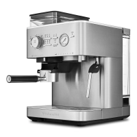 Полуавтоматическая эспрессо-машина KitchenAid 5KES6551ESX, нержавеющая сталь