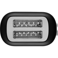 Тостер KitchenAid на 2 тоста, матовый черный, 5KMT2109EBM