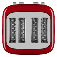 Тостер на 4 ломтика, красный, 5KMT4109EER