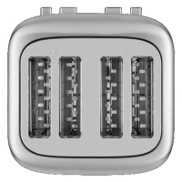 Тостер на 4 ломтика, нержавеющая сталь, 5KMT4109ESX