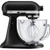 Планетарный миксер KITCHENAID ARTISAN 4.8 Л, матовый черный, 5KSM156EBM