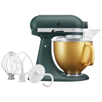Планетарный Миксер KitchenAid ARTISAN 4,8 л пальмовый с золотой чашей 5KSM156VGEPP