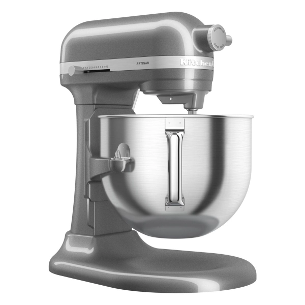 Миксер KitchenAid Artisan 6.6 л, серебряный медальон, 5KSM70SHXEMS