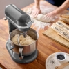 Миксер KitchenAid Artisan 6.6 л, серебряный медальон, 5KSM70SHXEMS