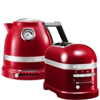 Набор: Чайник KitchenAid ARTISAN, 5KEK1522ECA, карамельное яблоко + Тостер KitchenAid 5KMT2204ECA, карамельное яблоко