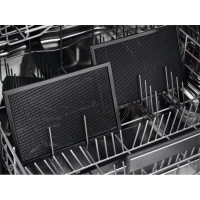 Индукционная варочная поверхность с вытяжкой AEG NCH74B01AB