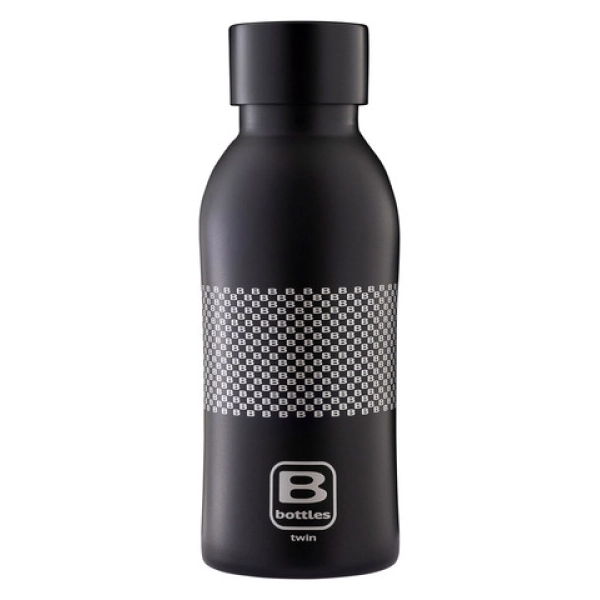 Термос Bugatti B Bottle Twin b черный, принт: паттерн BBT-BP350NS