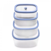 Набор вакуумных контейнеров STATUS Fresko set 4 lilac