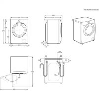 Стирально-сушильная машина AEG LWR98165XE