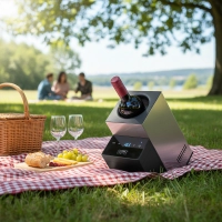 Охладитель для бутылок CASO WineCase Deluxe Inox