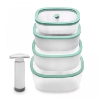 Набор вакуумных контейнеров STATUS Fresko set 5 mint