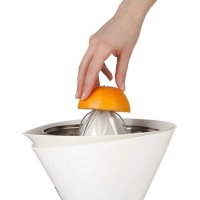 Соковыжималка для цитрусовых Bugatti VITA белая 55-SVITAC1