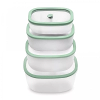 Набор вакуумных контейнеров STATUS Fresko set 4 mint