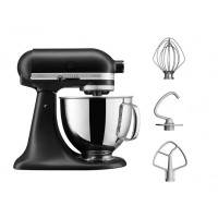Планетарный Миксер KitchenAid ARTISAN 4,8 л матовый черный 5KSM125EBM