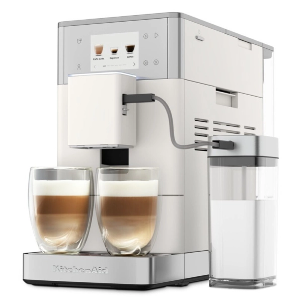 Автоматическая кофемашина KitchenAid Фарфоровый белый KF4 5KES8454EPL Автоматическая кофемашина KitchenAid Фарфоровый белый KF4 5KES8454EPL