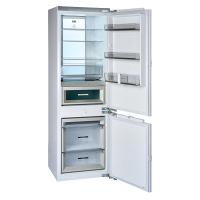 Встраиваемый холодильник двухкамерный с нижней морозильной камерой VARD VIC177NIW