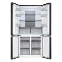 Отдельностоящий холодильник-морозильник Cross Door VARD VRK190NI, серый графит