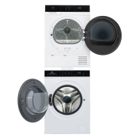 Комплект: Стиральная машина VARD VWF494 + Сушильная машина VTH58 + Соединительный комплект VSK1