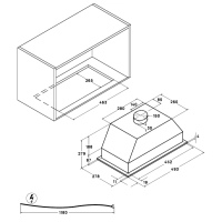 Встраиваемая вытяжка VARD VFG863PK