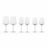 Набор бокалов для вина/для красного вина/для белого вина/для шампанского ZWIESEL GLAS 122167/1 (артикулы 122169, 122170, 122167), серия Vervino