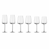 Набор бокалов для вина/для красного вина/для белого вина/для шампанского ZWIESEL GLAS 122427/1 (артикулы 122426, 122427, 122430), серия Vivid Senses