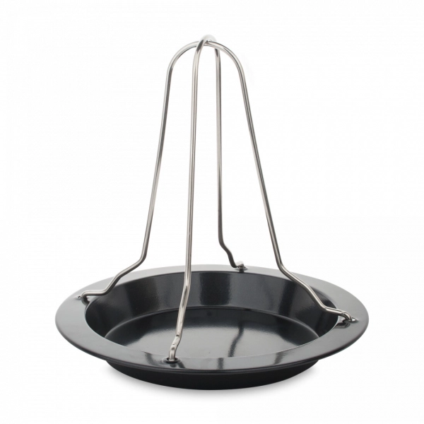 Подставка для запекания курицы в духовке, диам 20 см, высота 19 см, нерж. сталь с антипригарным покрытием, серия Steel, 15152260, Westmark, Германия