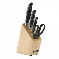 Набор из 3-х кухонных ножей с ножницами на деревянной подставке, серия Manhattan, 163300, ARCOS, Испания