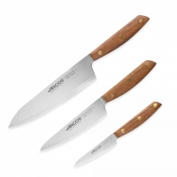 Набор кухонных ножей 3 штуки (10 см, 16 см, 21 см), серия Nordika, 167100, ARCOS, Испания
