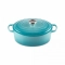 Утятница с крышкой, 27 см, чугун, бирюзовый, серия Caribbean, 21178271702430, LE CREUSET, Франция