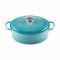 Утятница с крышкой, 29 см, чугун, бирюзовый, серия Caribbean, 21178291702430, LE CREUSET, Франция