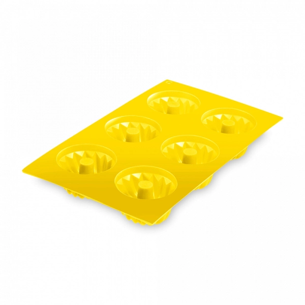 Форма для 6-ти маффинов, силикон, цвет-желтый, серия Silicone, 3016227Y, Westmark, Германия