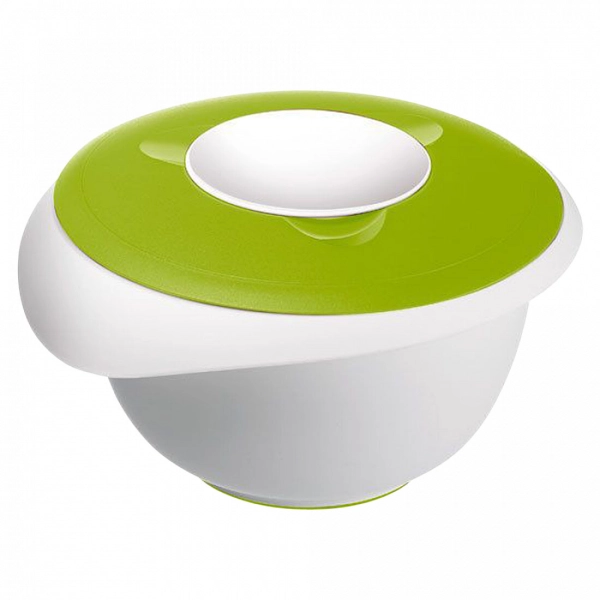 Миска для смешивания с двумя крышками, объем 2,5 л, цвет зеленый, серия Baking, 3153227A, Westmark, Германия