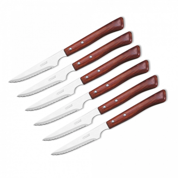 Набор столовых ножей для стейка 6 шт, серия Steak Knives, 372000, ARCOS, Испания