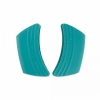 Набор прихваток, 2 предмета, силикон, 12 см, бирюзовый, серия Caribbean, 93010300490000, LE CREUSET, Франция