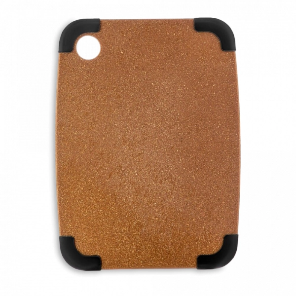 Доска разделочная Eco Chop, 30 х 22 см, бамбук, пластик, силикон, коричневый, W21023022, WALMER, Великобритания