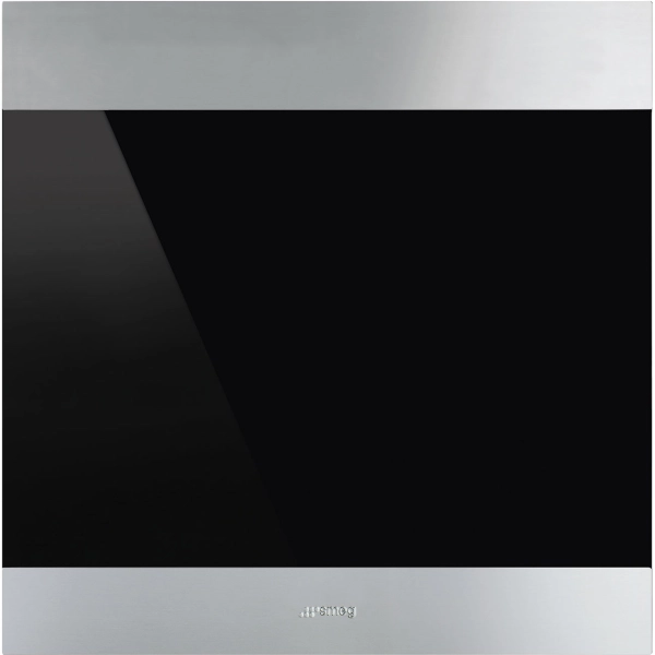Винный шкаф встраиваемый SMEG, нержавеющая сталь + черное стекло, CVI329X3