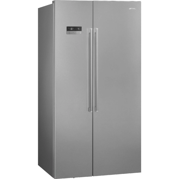 Холодильник SIde-by-side SMEG, нержавеющая сталь, SBS63XDF