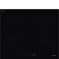 Варочная панель стеклокерамическая SMEG, черное стекло, SE464TD