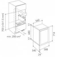 Винный шкаф KitchenAid, KCBWX 70600R