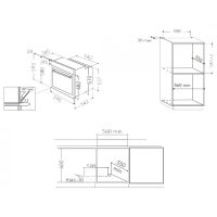 Духовой шкаф KitchenAid, KOHCP 60600
