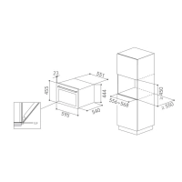Комбинированный духовой шкаф с функцией пара KitchenAid, KOQCX 45600