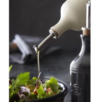 Бутылка для масла и уксуса, Emile Henry, 7,5 см, 0,45л, цвет крем